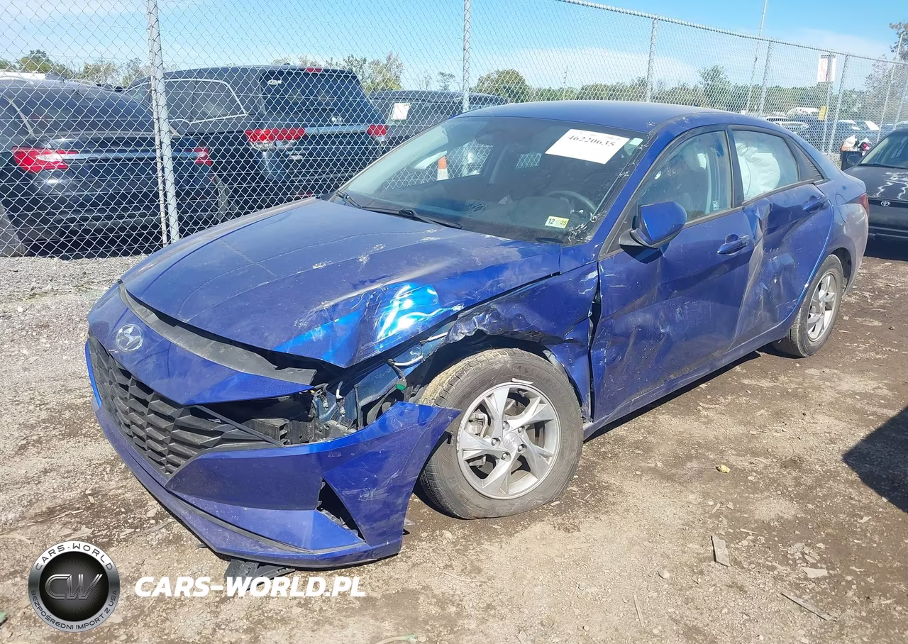 2021 Hyundai Elantra Se VIN:5NPLL4AG2MH011324 - 2