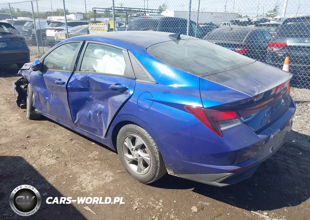 2021 Hyundai Elantra Se VIN:5NPLL4AG2MH011324 - 3