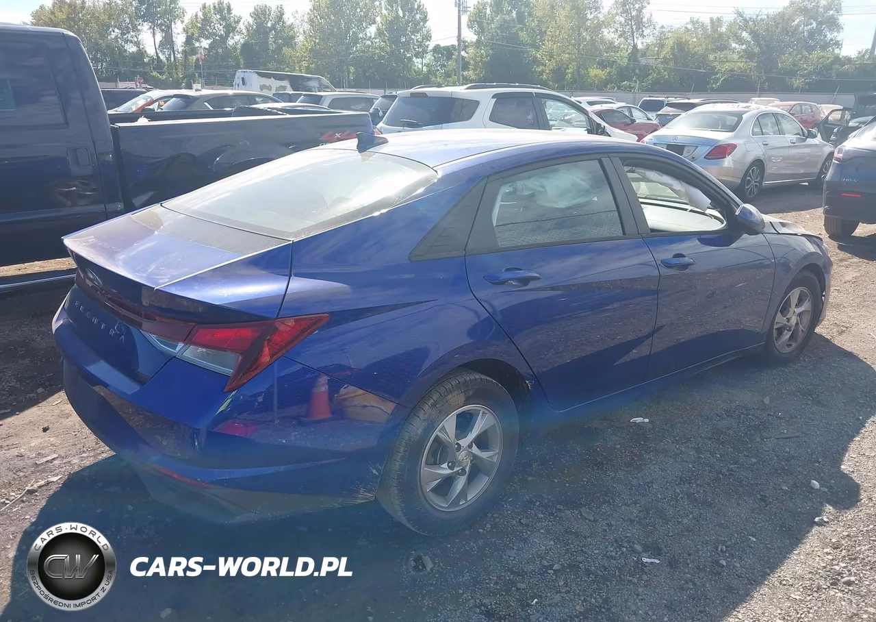 2021 Hyundai Elantra Se VIN:5NPLL4AG2MH011324 - 4