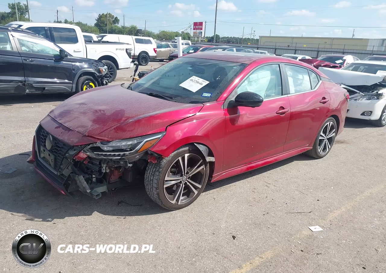 2021 Nissan Sentra Sr Xtronic Cvt VIN:3N1AB8DV5MY321923 - 2