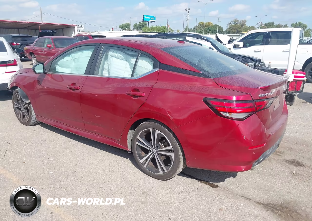 2021 Nissan Sentra Sr Xtronic Cvt VIN:3N1AB8DV5MY321923 - 3