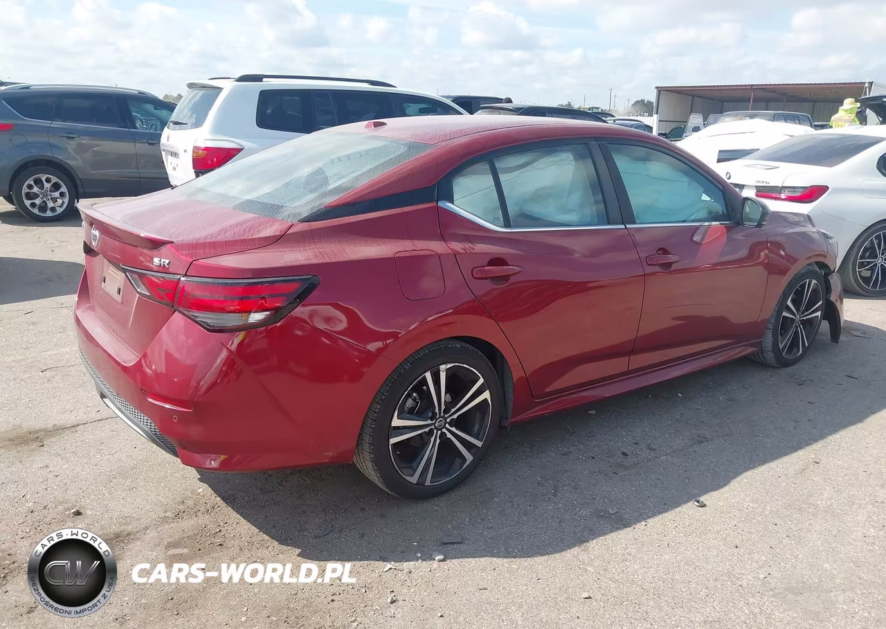 2021 Nissan Sentra Sr Xtronic Cvt VIN:3N1AB8DV5MY321923 - 4