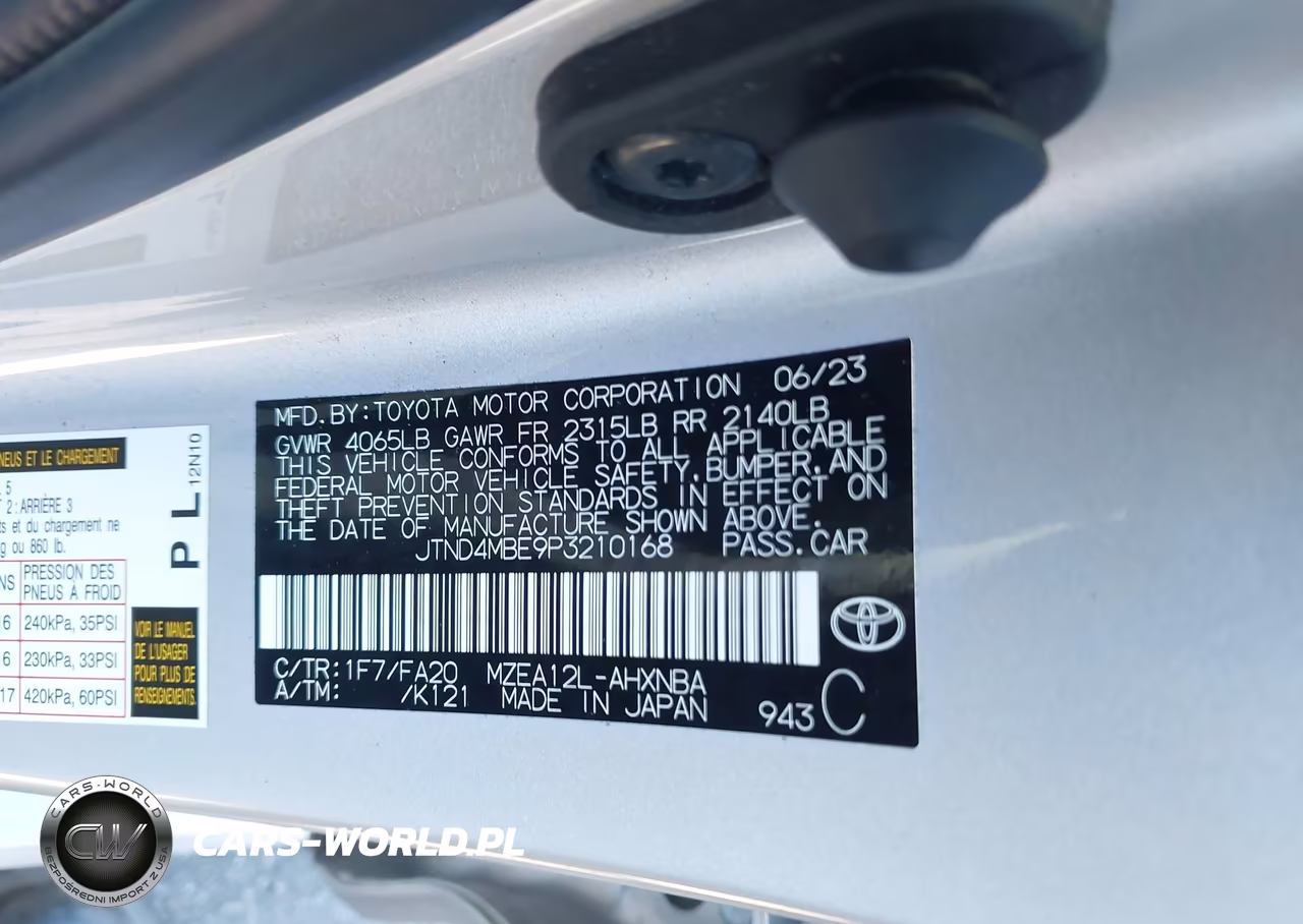 2023 Toyota Corolla Se VIN:JTND4MBE9P3210168 - 9