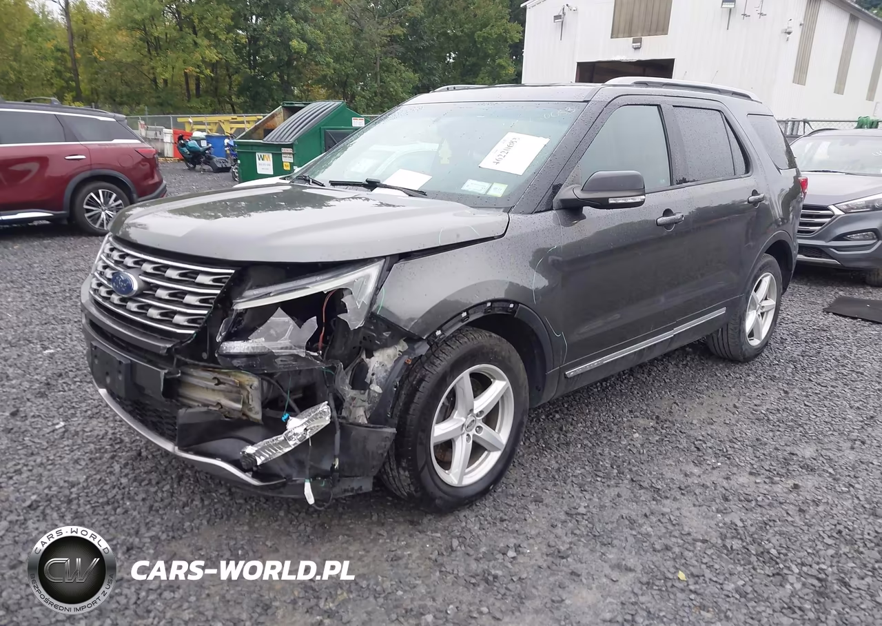 2017 Ford Explorer Xlt VIN:1FM5K8D87HGA01076 - 2