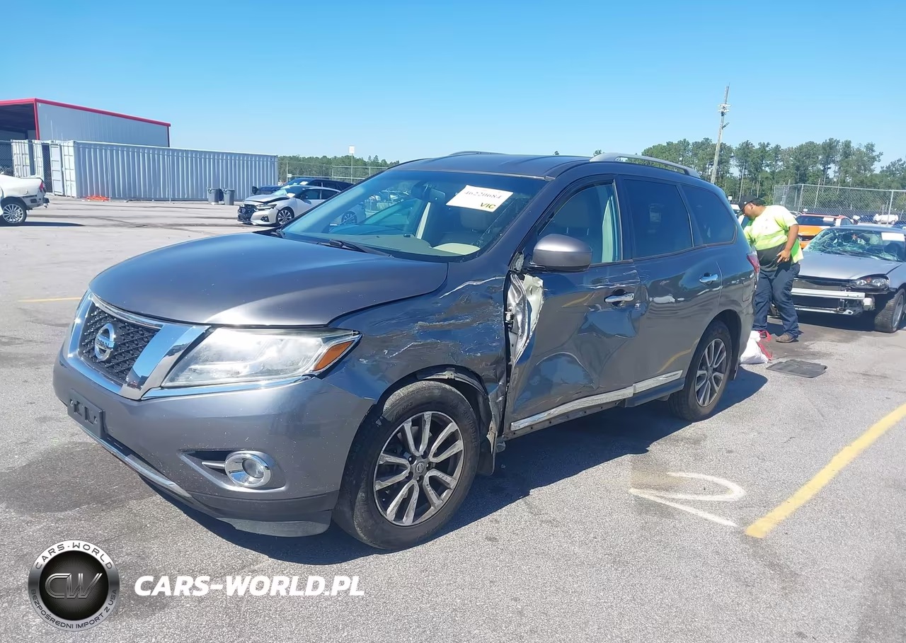 2015 Nissan Pathfinder Sl VIN:5N1AR2MM4FC601577 - 2