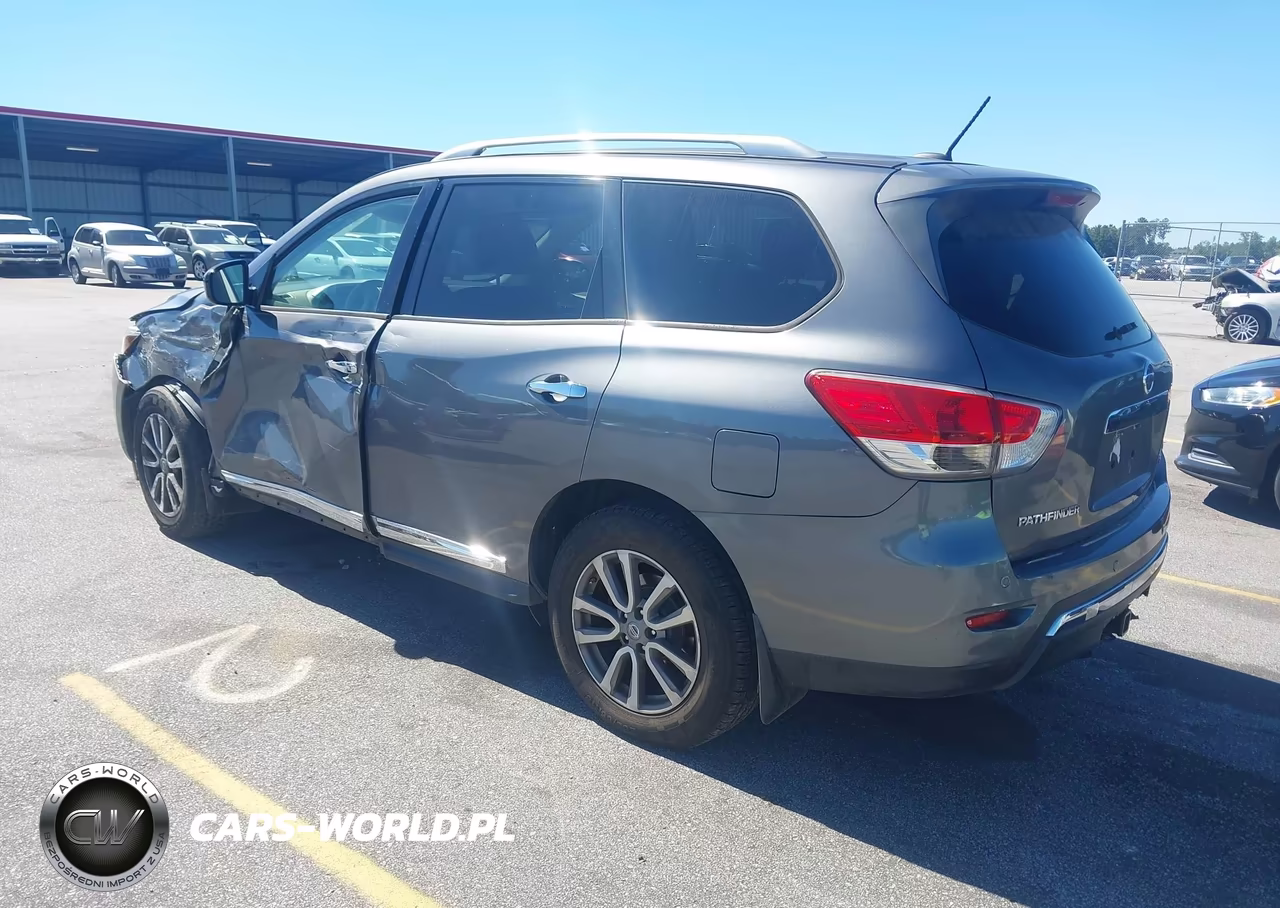 2015 Nissan Pathfinder Sl VIN:5N1AR2MM4FC601577 - 3
