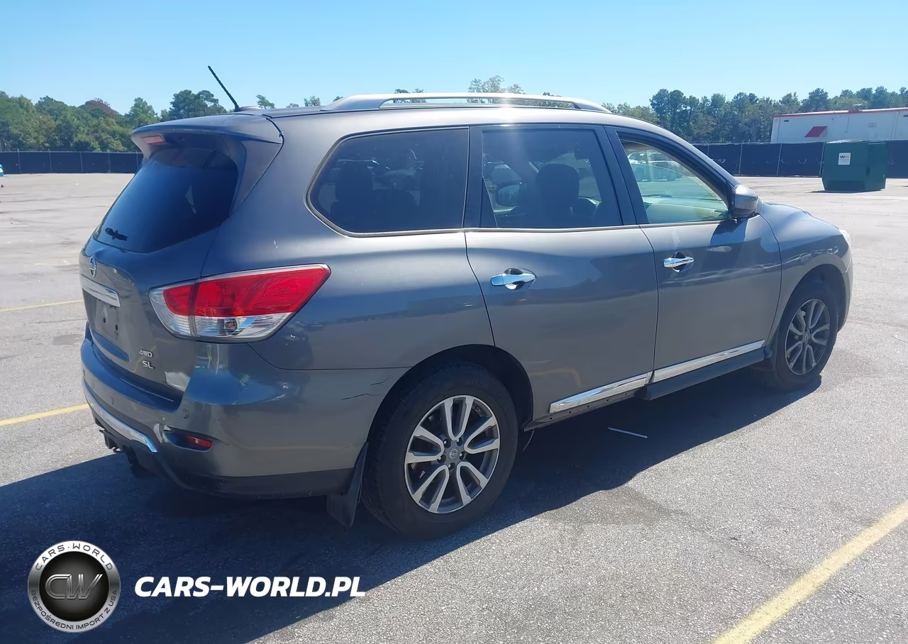 2015 Nissan Pathfinder Sl VIN:5N1AR2MM4FC601577 - 4