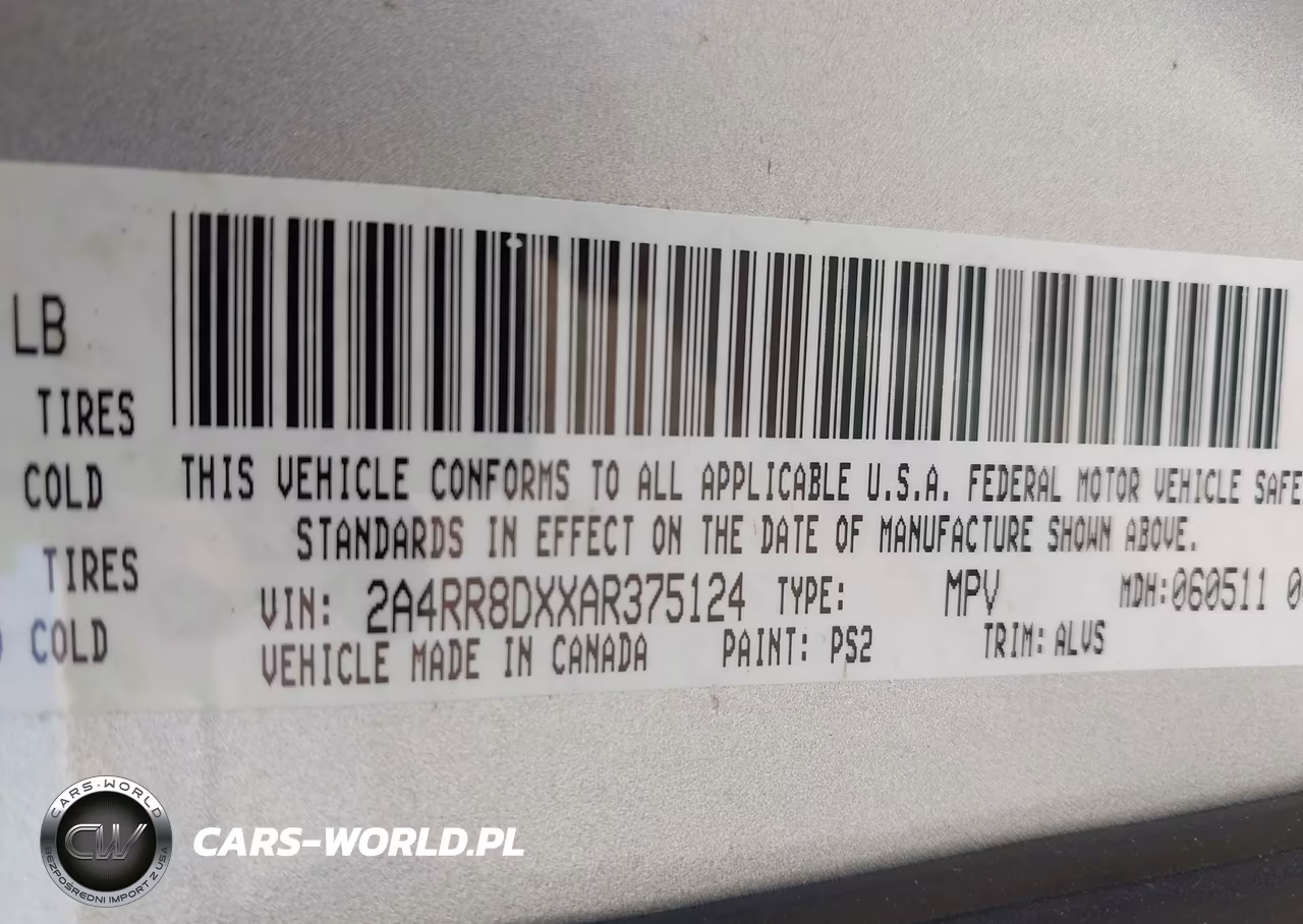 2010 Chrysler Town & Country Touring Plus VIN:2A4RR8DXXAR375124 - 9