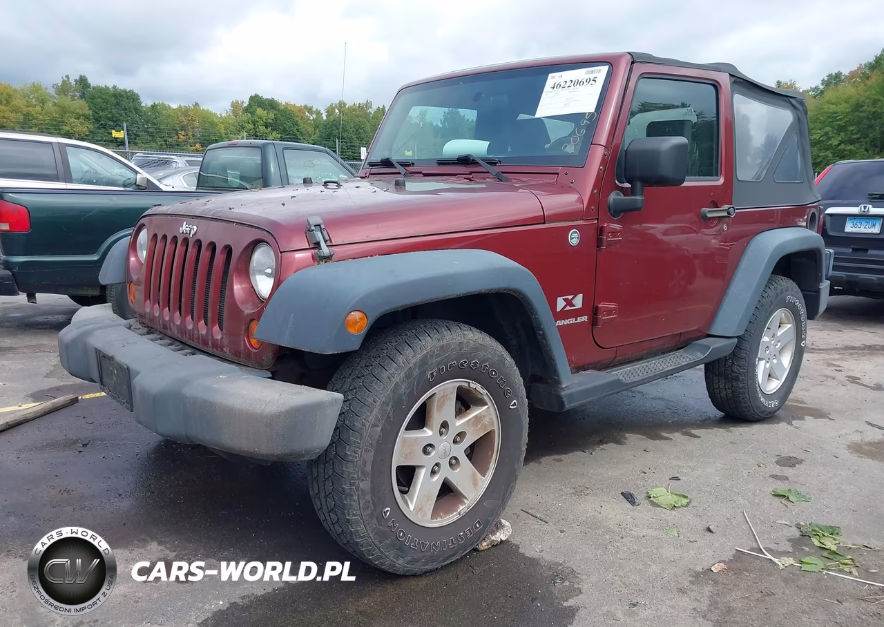 2008 Jeep Wrangler X VIN:1J8FA24138L565593 - 2