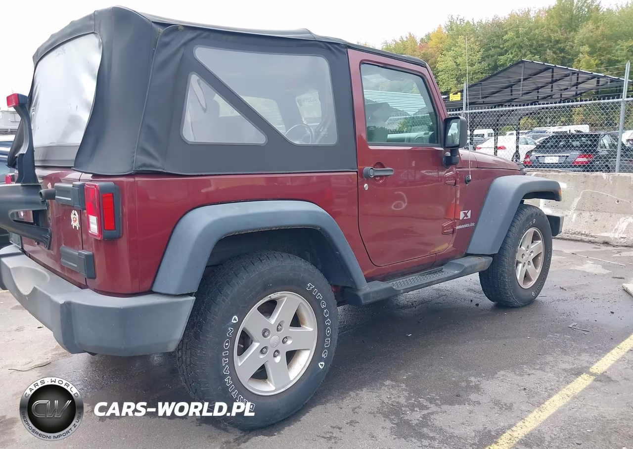 2008 Jeep Wrangler X VIN:1J8FA24138L565593 - 4