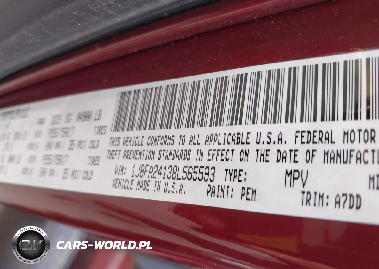 2008 Jeep Wrangler X VIN:1J8FA24138L565593 - 9