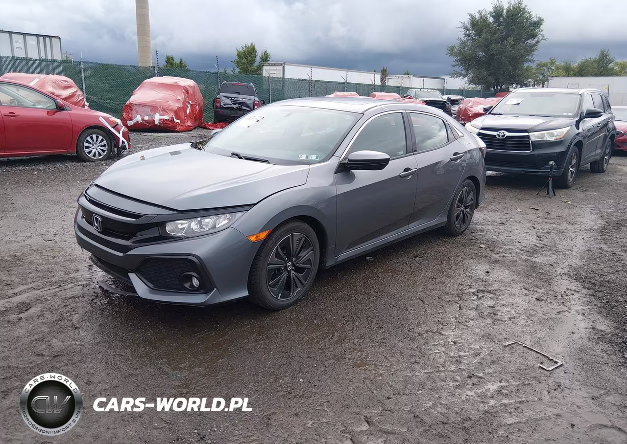 2018 Honda Civic Ex VIN:SHHFK7H55JU428564 - 2