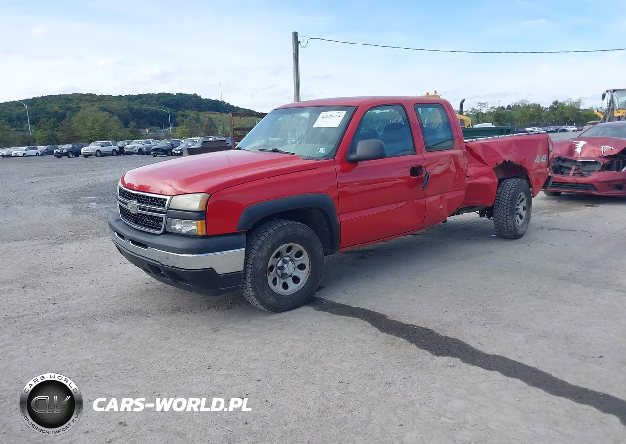 2007 Chevrolet Silverado 1500 Classic Work Truck VIN:1GCEK19V97E187028 - 2