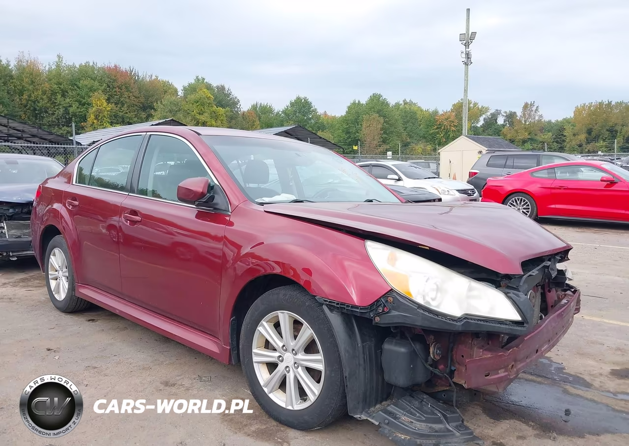 2011 Subaru Legacy 2.5I Premium VIN:4S3BMCB6XB3222319 - 1