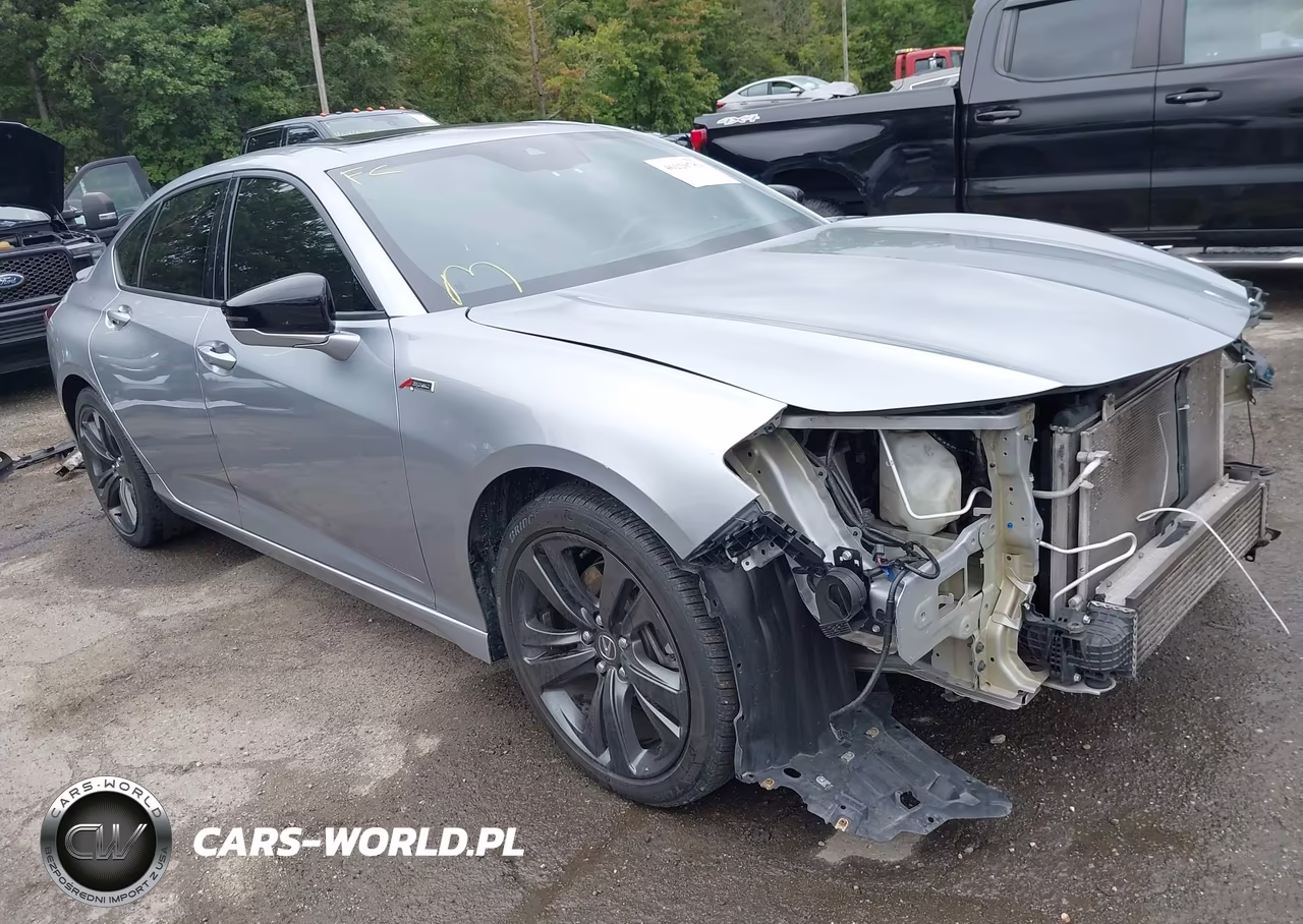 2021 Acura Tlx A-Spec Package VIN:19UUB6F50MA007498 - 1