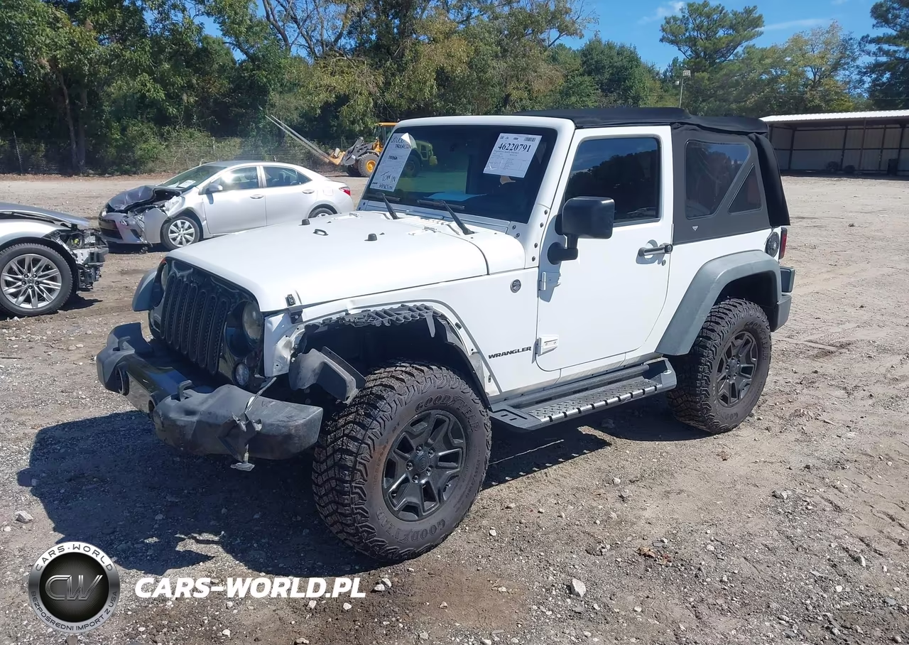 2014 Jeep Wrangler Willys Wheeler VIN:1C4AJWAG5EL326060 - 2