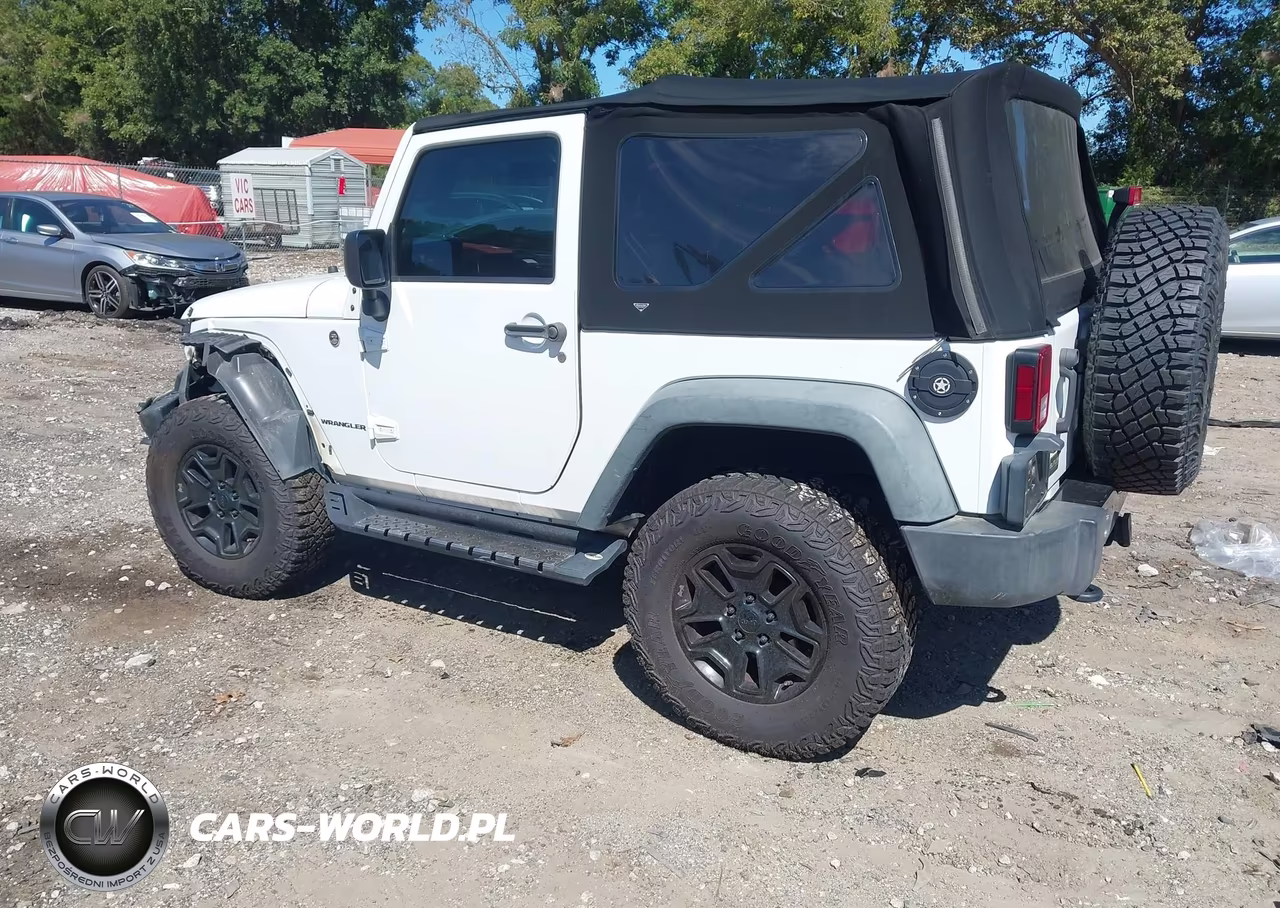 2014 Jeep Wrangler Willys Wheeler VIN:1C4AJWAG5EL326060 - 3