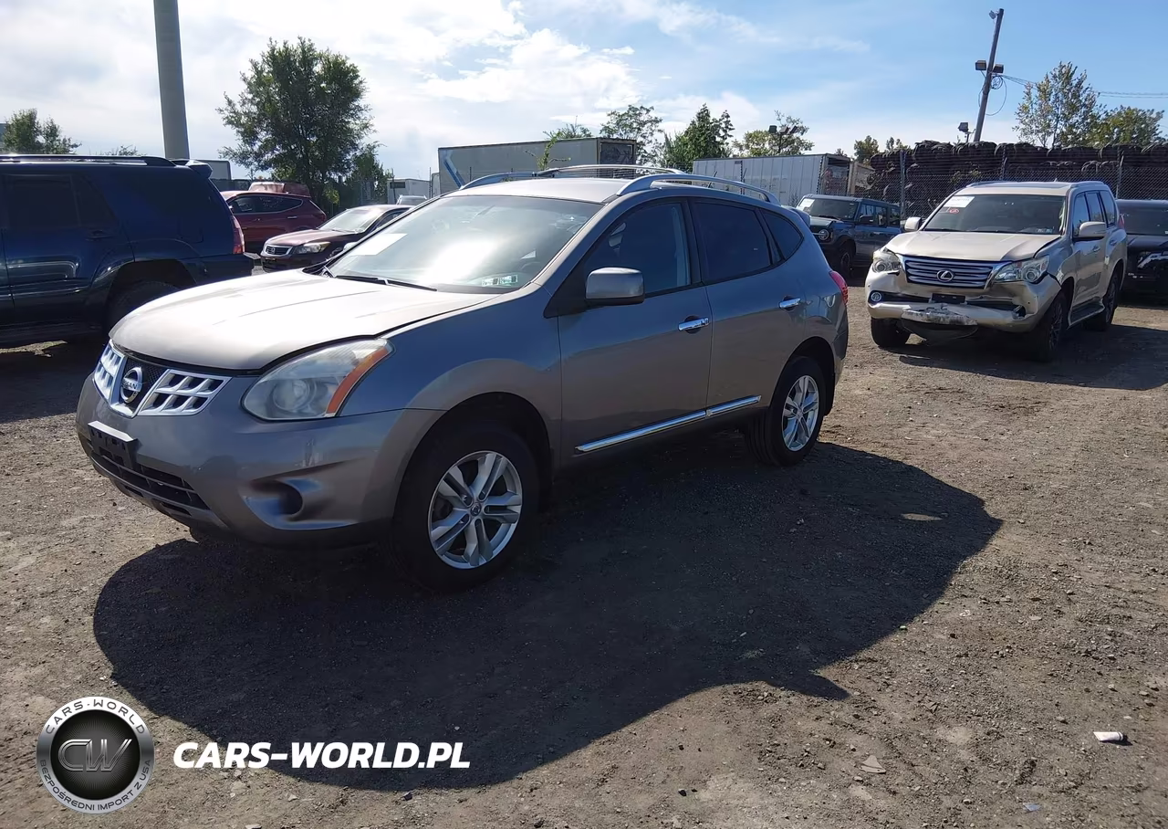 2013 Nissan Rogue Sv VIN:JN8AS5MV9DW612318 - 2