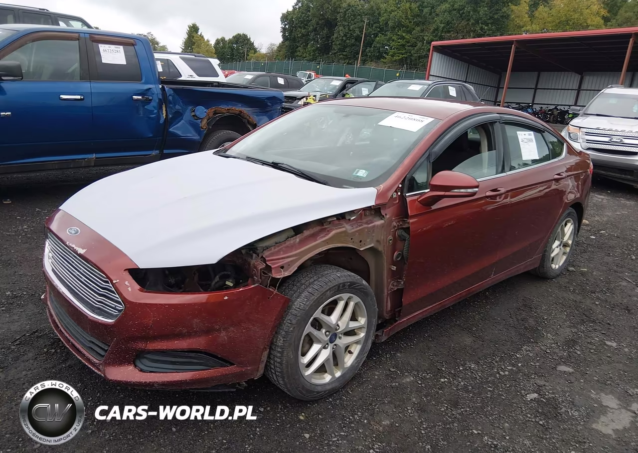 2014 Ford Fusion Se VIN:3FA6P0H71ER173126 - 2