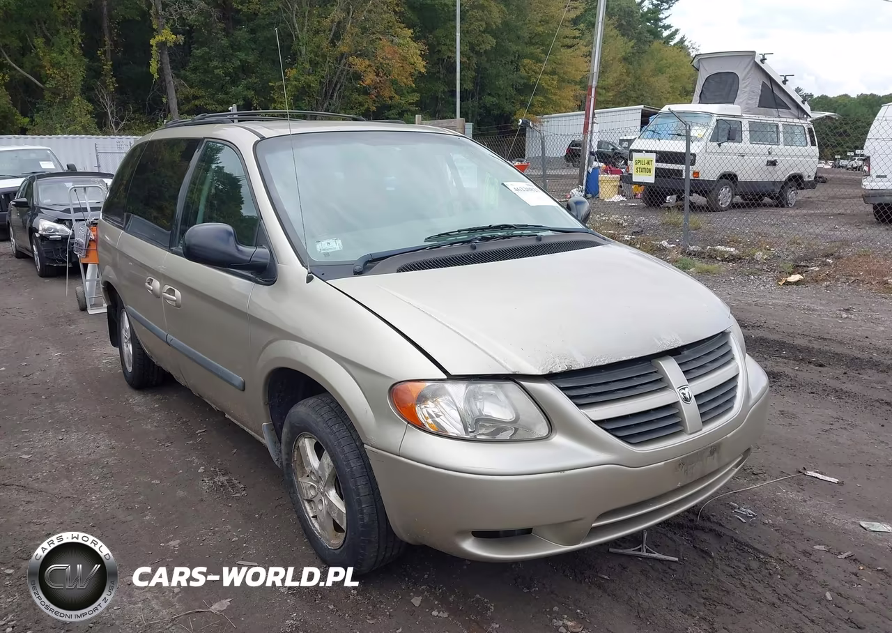 2006 Dodge Caravan Sxt VIN:1D4GP45R46B737727 - 1