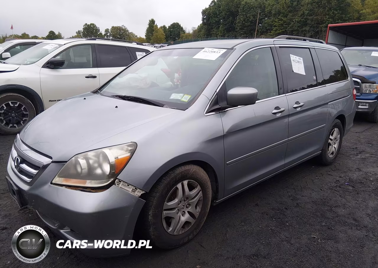 2007 Honda Odyssey Ex VIN:5FNRL38467B114135 - 2