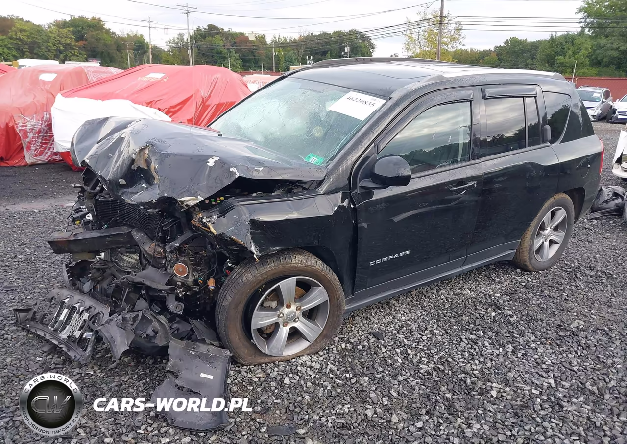 2017 Jeep Compass High Altitude 4X4 VIN:1C4NJDEB4HD100384 - 2