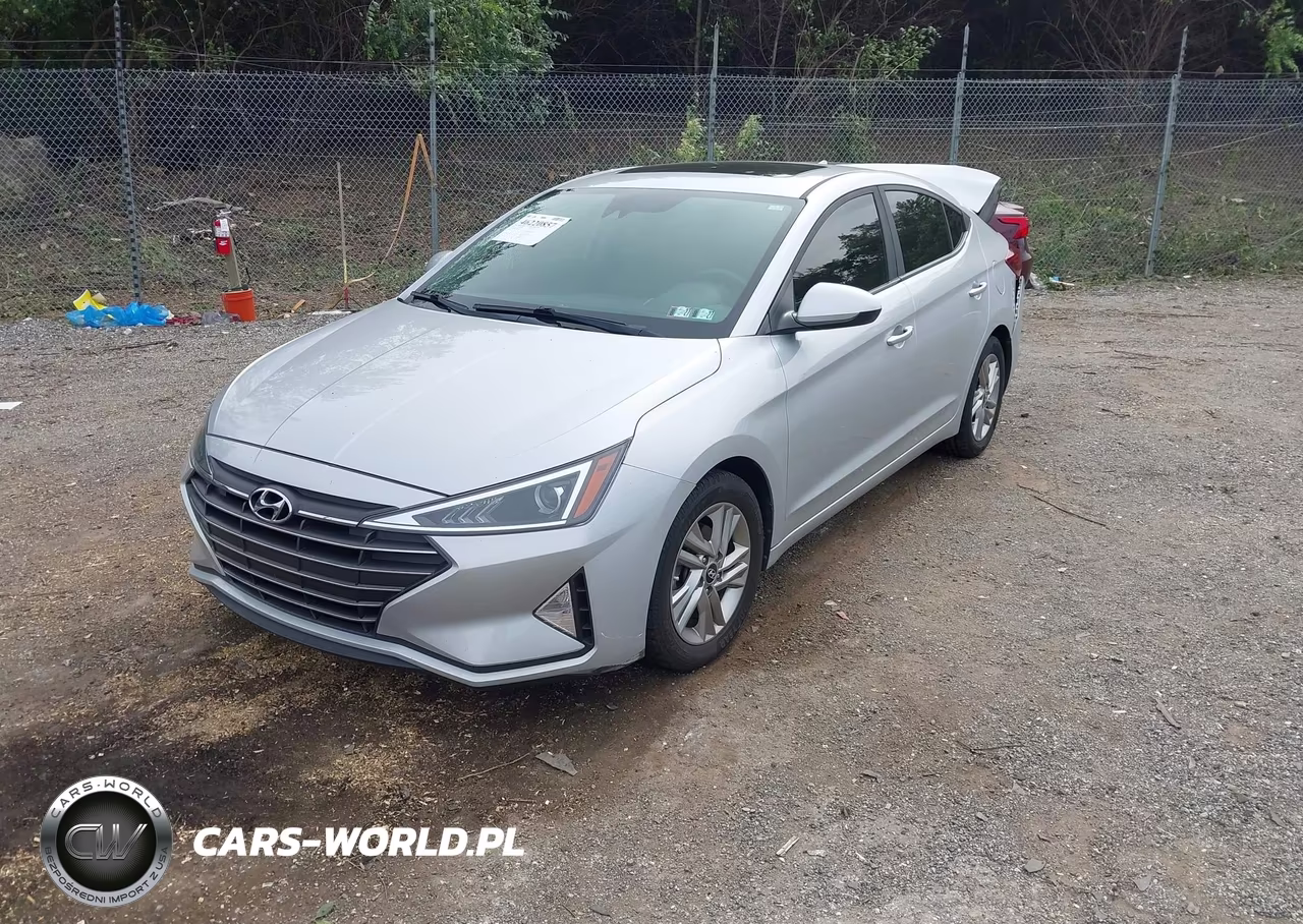 2019 Hyundai Elantra Value Edition VIN:KMHD84LF7KU833478 - 2