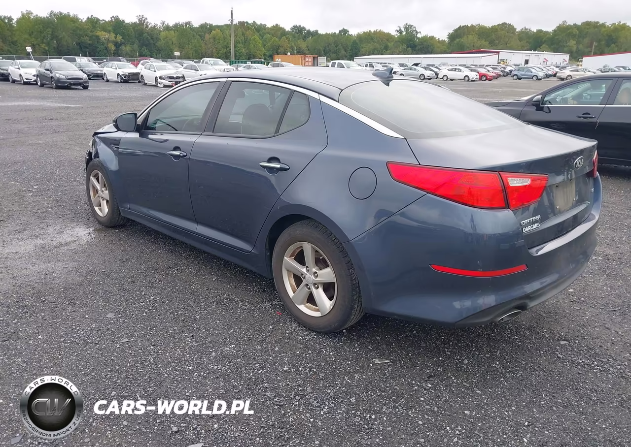 2015 Kia Optima Lx VIN:5XXGM4A75FG472594 - 3