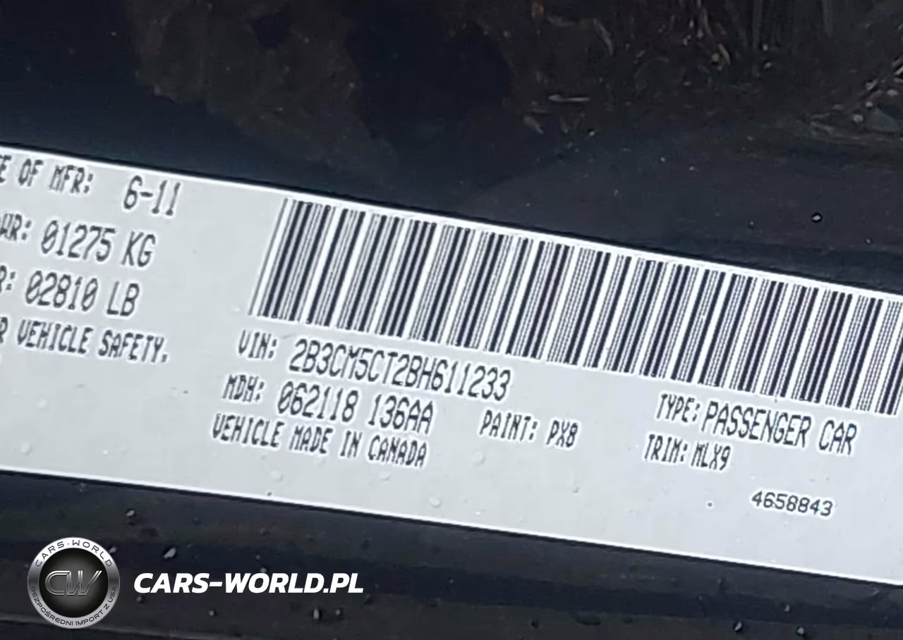 2011 Dodge Charger R-T VIN:2B3CM5CT2BH611233 - 9