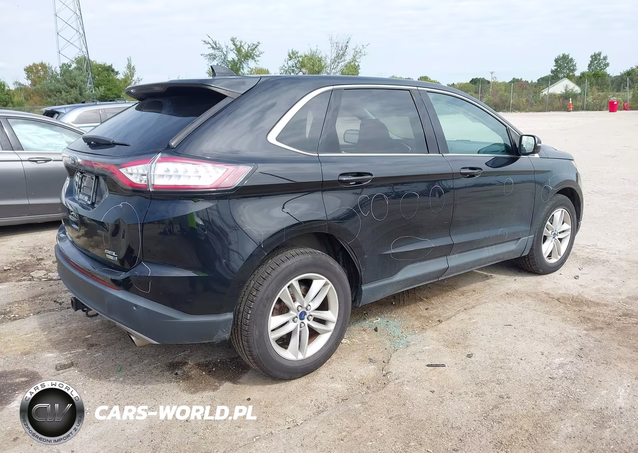 2017 Ford Edge Sel VIN:2FMPK4J94HBC32703 - 4