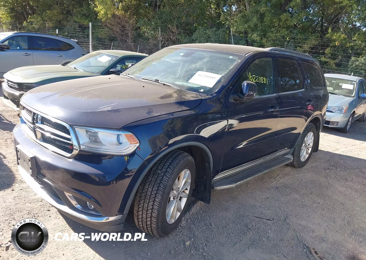 2014 Dodge Durango Sxt VIN:1C4RDJAG0EC503577 - 2