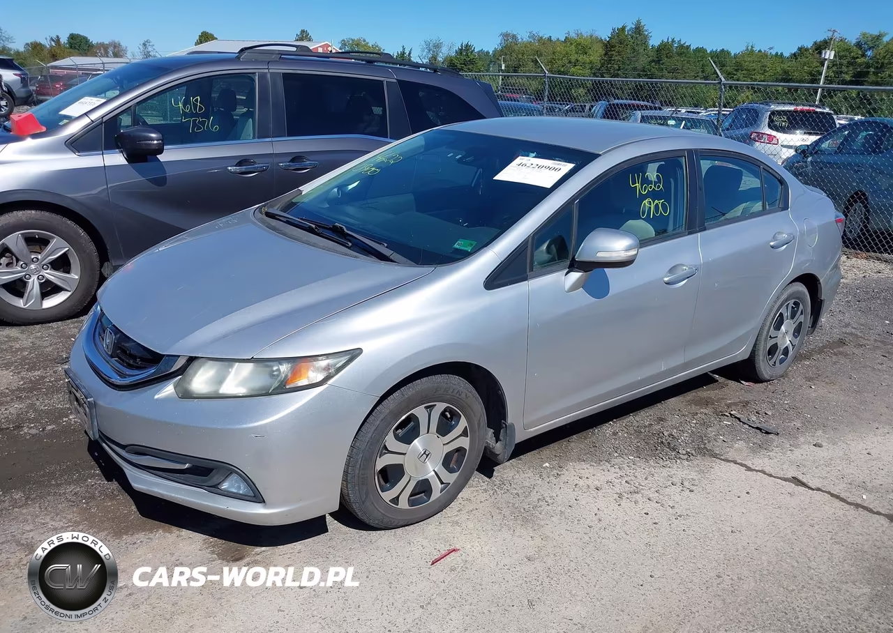 2013 Honda Civic Hybrid VIN:19XFB4F27DE200455 - 2