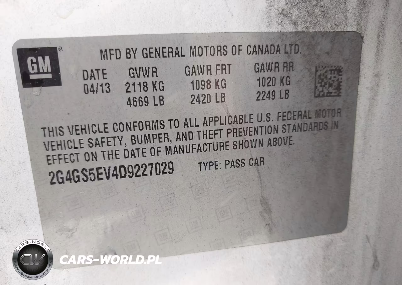 2013 Buick Regal Turbo - Premium 1 VIN:2G4GS5EV4D9227029 - 9