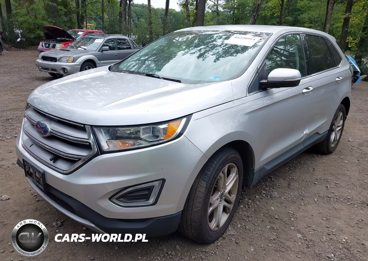 2017 Ford Edge Titanium VIN:2FMPK3K99HBB80509 - 2