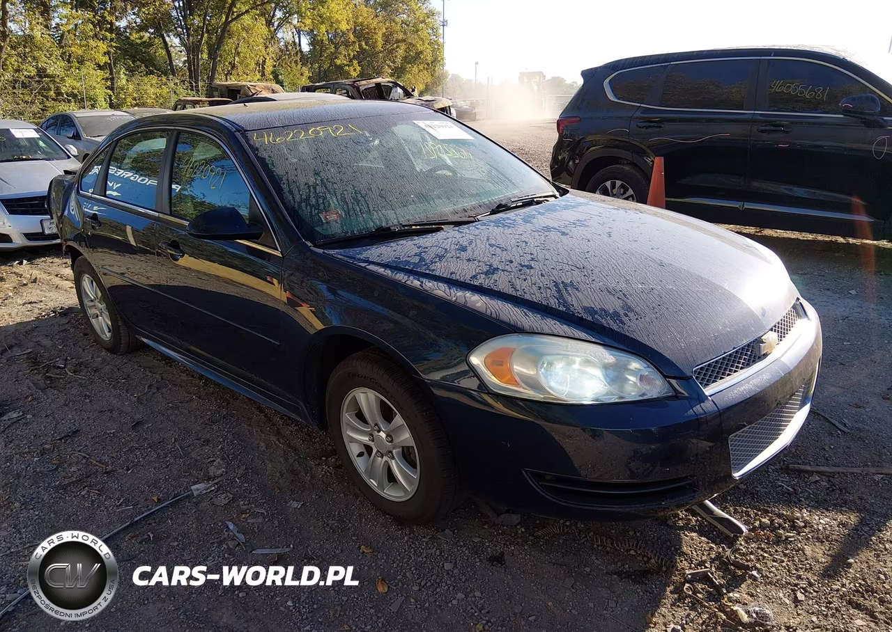 2012 Chevrolet Impala Ls VIN:2G1WF5E35C1275714 - 1