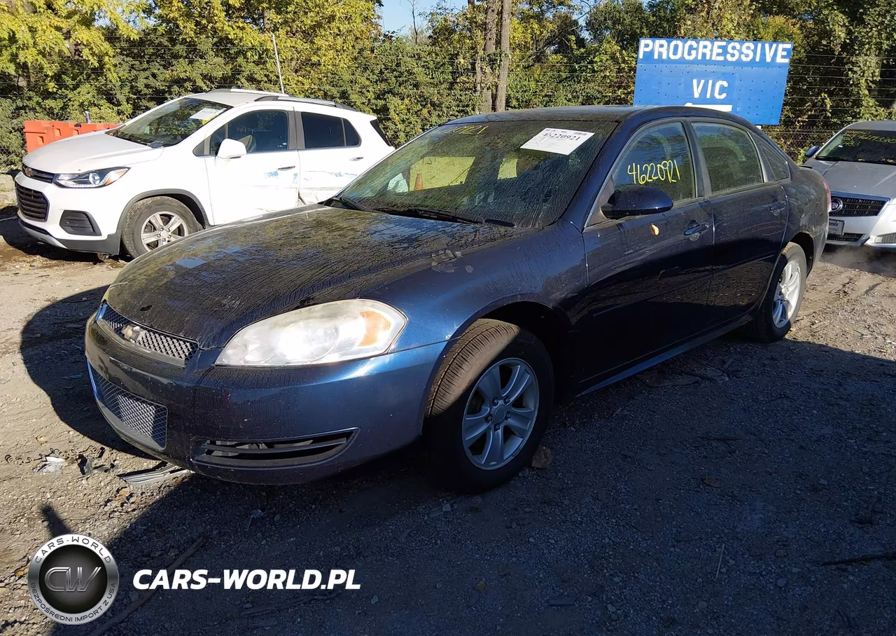 2012 Chevrolet Impala Ls VIN:2G1WF5E35C1275714 - 2