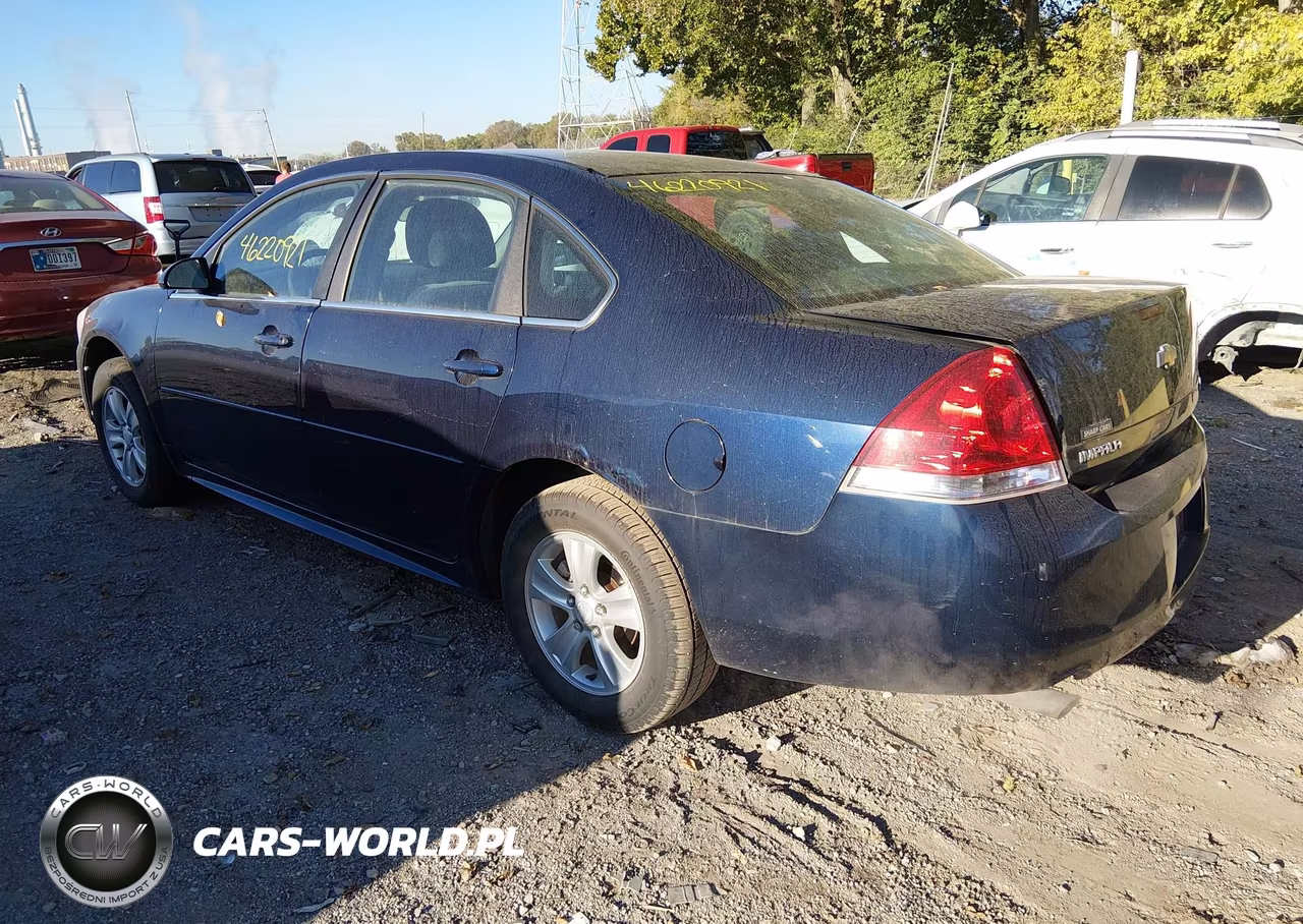 2012 Chevrolet Impala Ls VIN:2G1WF5E35C1275714 - 3