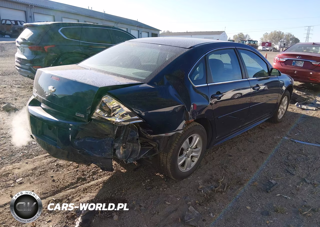 2012 Chevrolet Impala Ls VIN:2G1WF5E35C1275714 - 4