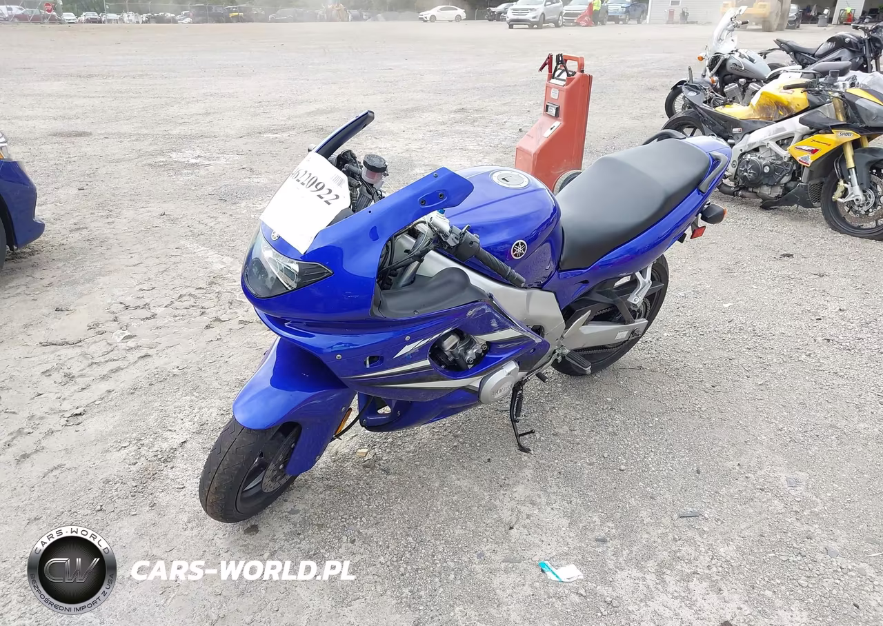 2007 Yamaha Yzf600 R VIN:JYARJ10E87A003010 - 2