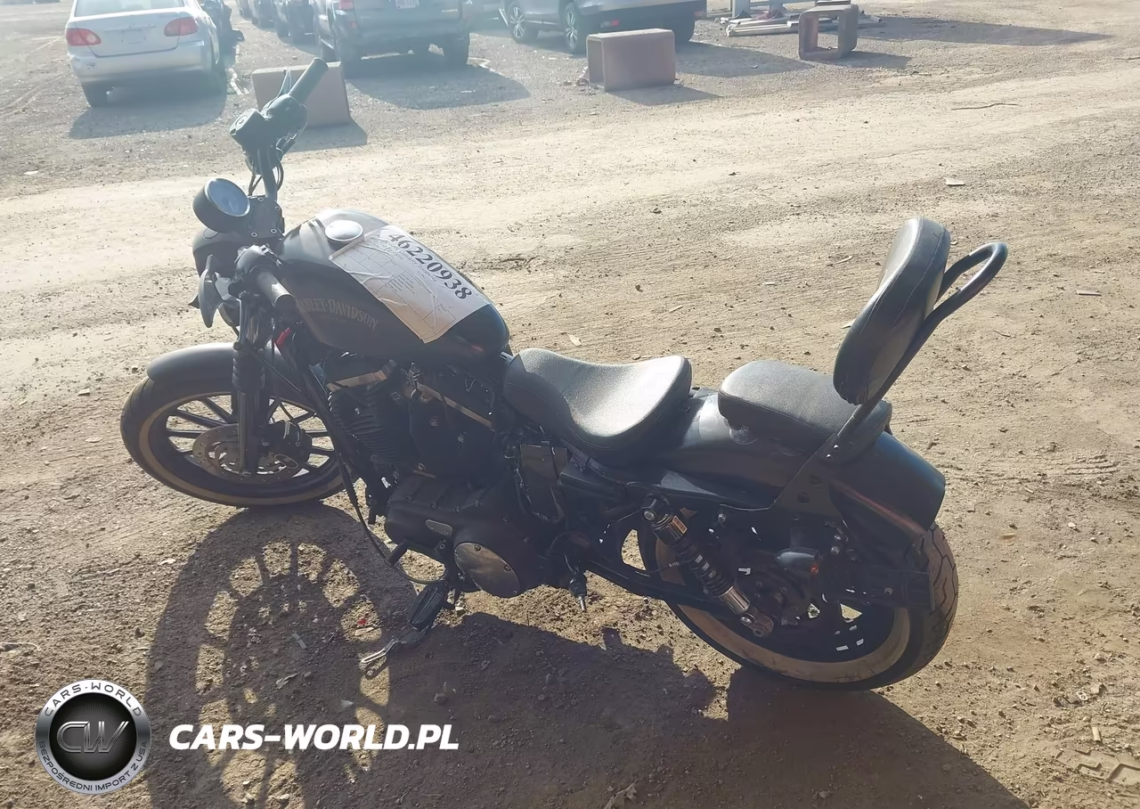2014 Harley-Davidson Xl883 Iron 883 VIN:1HD4LE211EC445931 - 3
