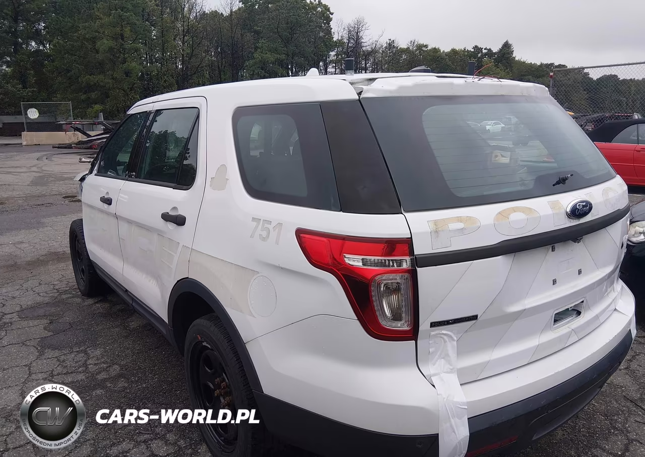 2014 Ford Utility Police Interceptor VIN:1FM5K8AR6EGC50073 - 3