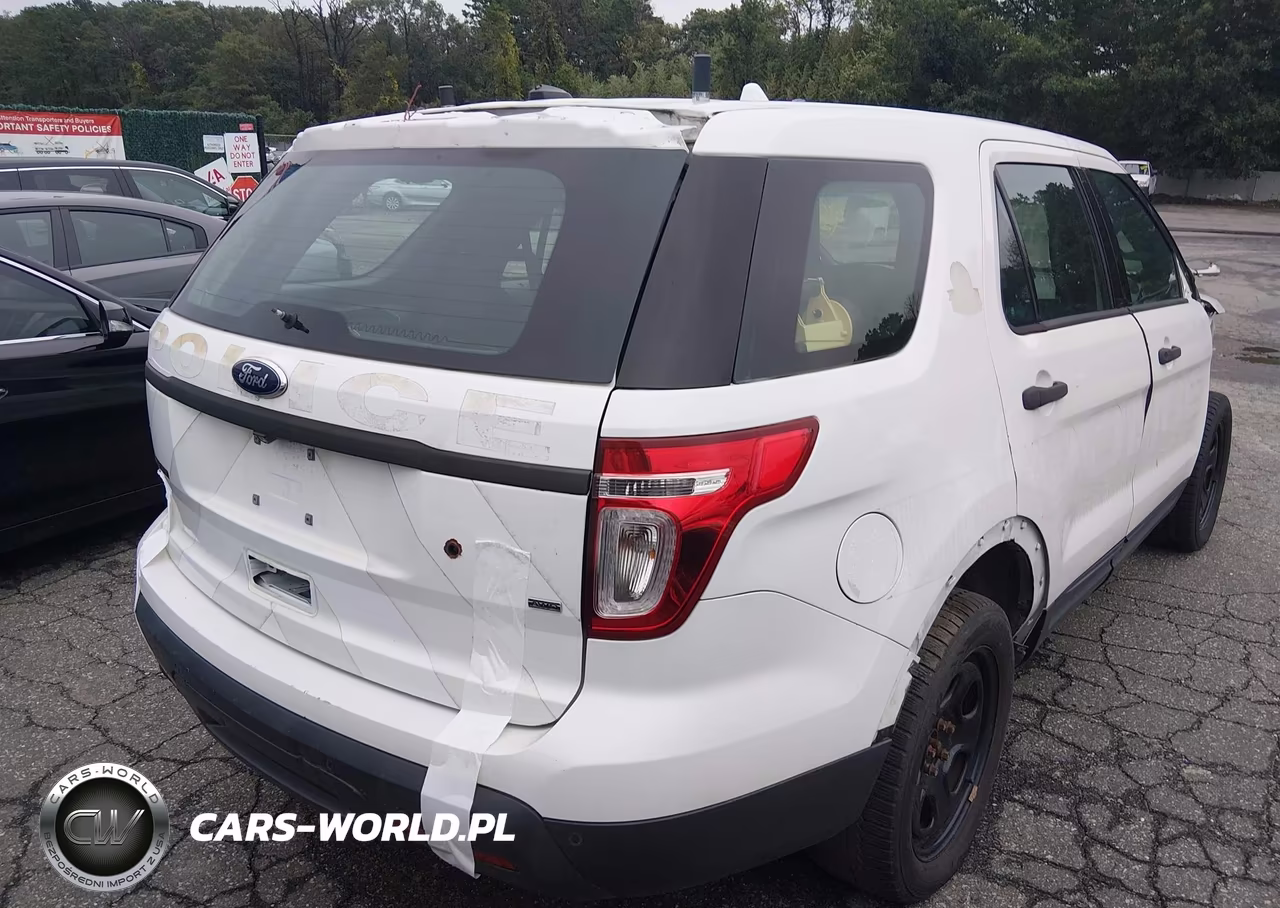 2014 Ford Utility Police Interceptor VIN:1FM5K8AR6EGC50073 - 4