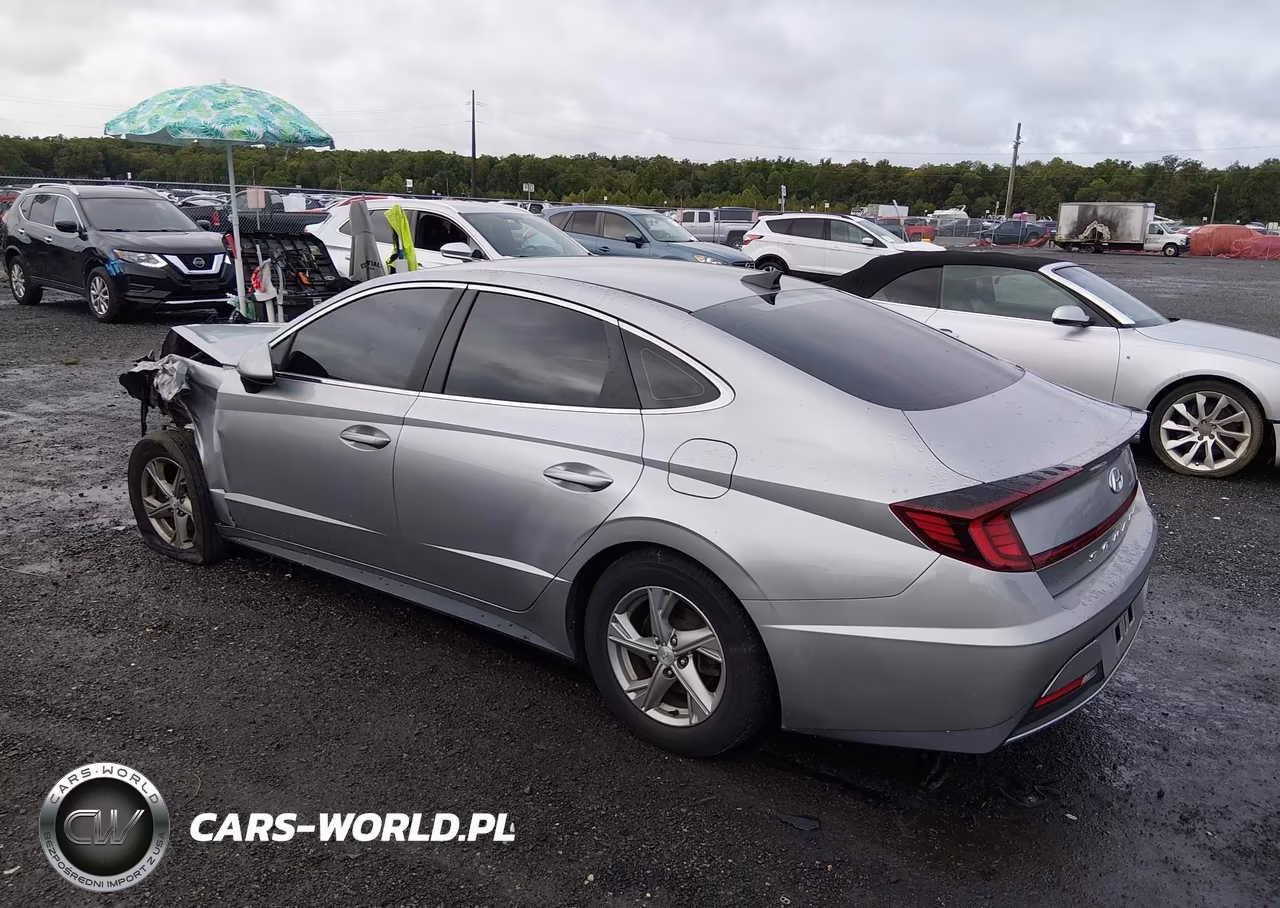 2021 Hyundai Sonata Se VIN:5NPEG4JA1MH111679 - 3