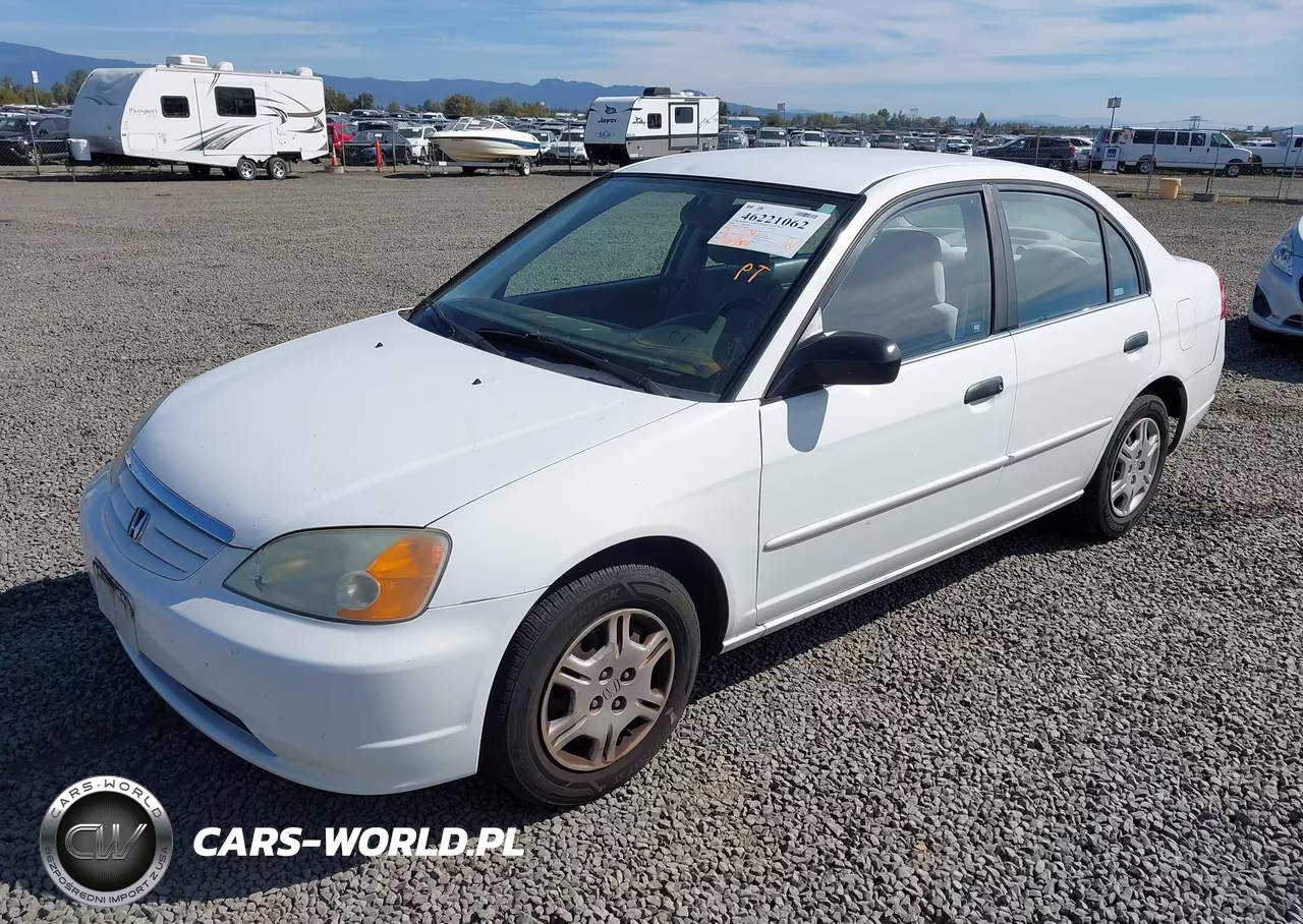 2001 Honda Civic Lx VIN:2HGES16591H608056 - 2