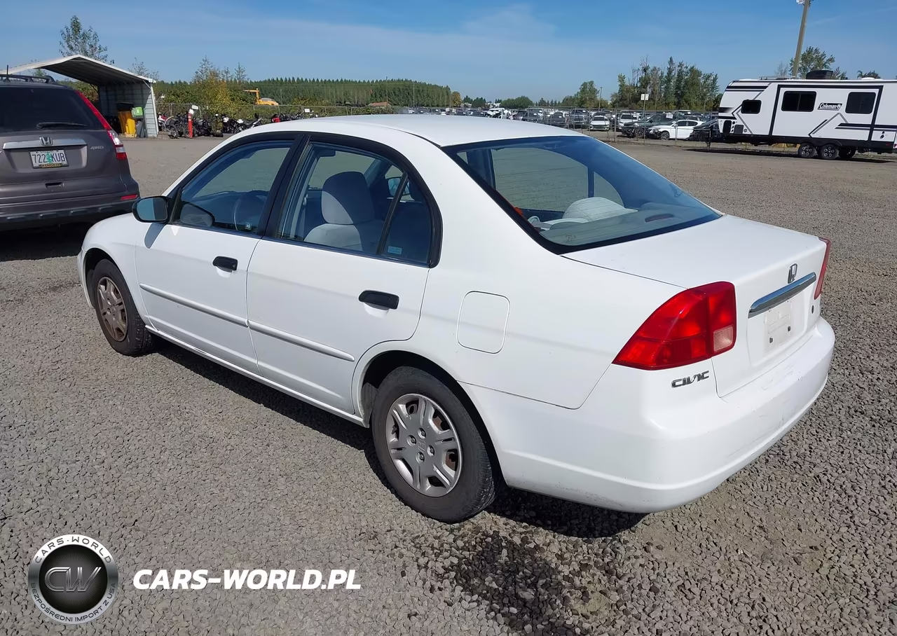 2001 Honda Civic Lx VIN:2HGES16591H608056 - 3