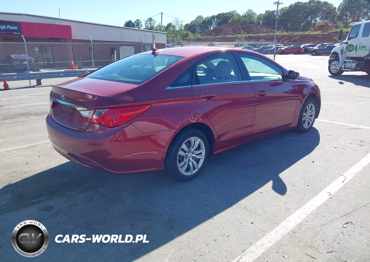 2012 Hyundai Sonata Gls VIN:5NPEB4AC3CH440222 - 4
