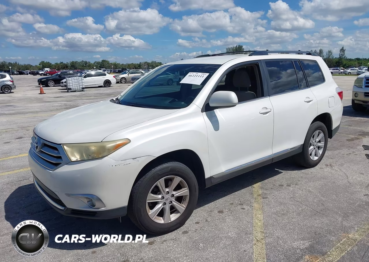 2013 Toyota Highlander Base Plus VIN:5TDZA3EH1DS034584 - 2