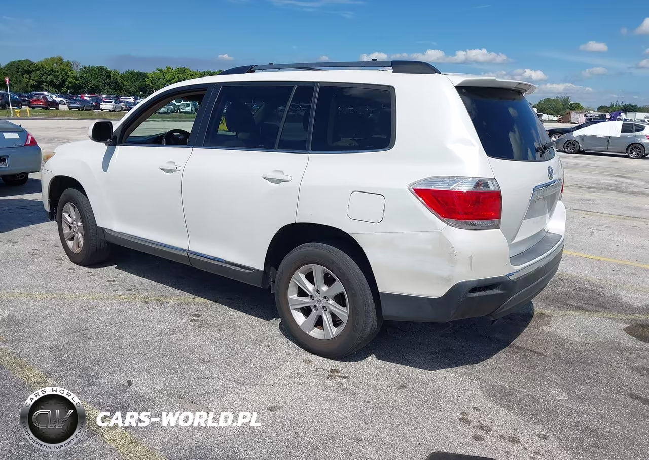 2013 Toyota Highlander Base Plus VIN:5TDZA3EH1DS034584 - 3