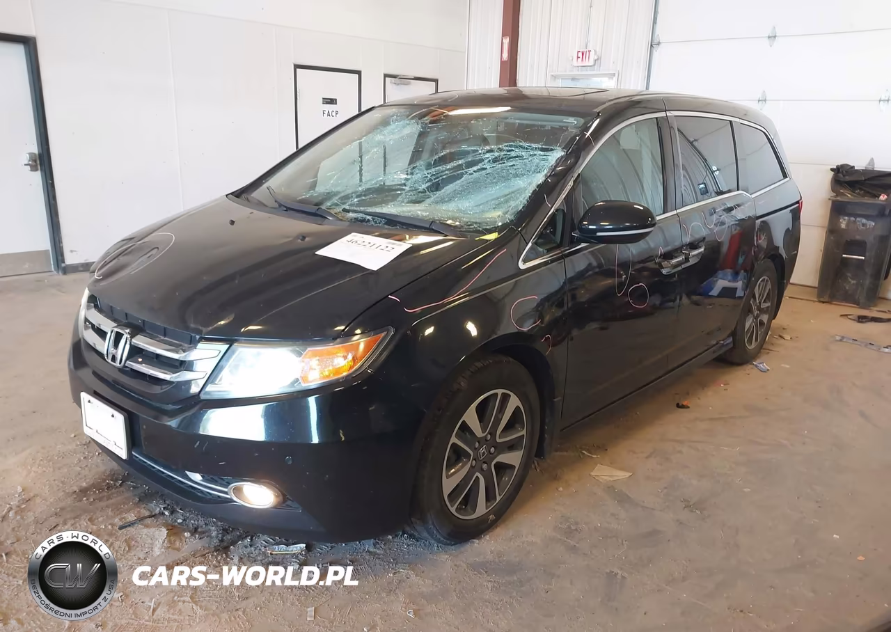 2015 Honda Odyssey Touring-Touring Elite VIN:5FNRL5H92FB023868 - 2