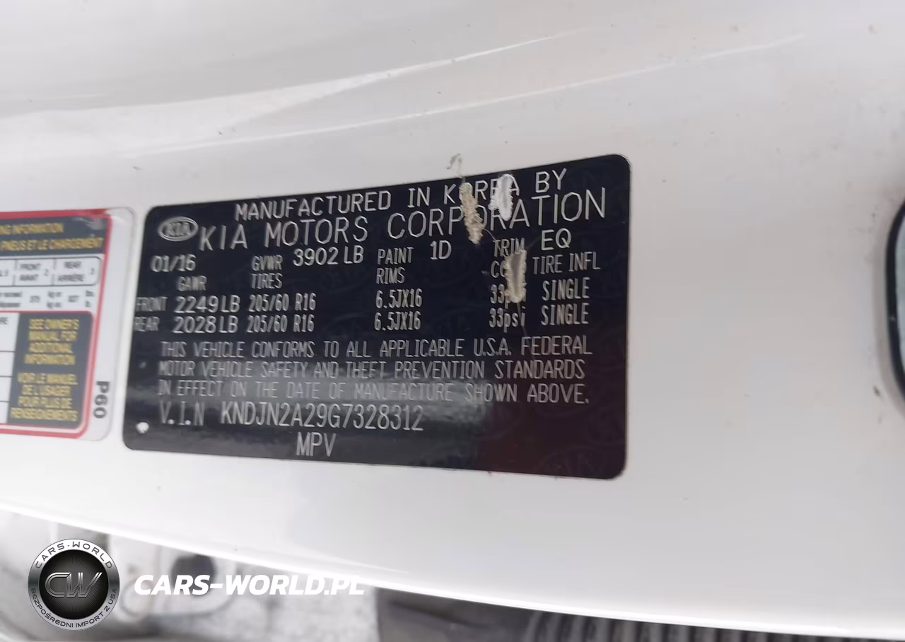 2016 Kia Soul VIN:KNDJN2A29G7328312 - 9